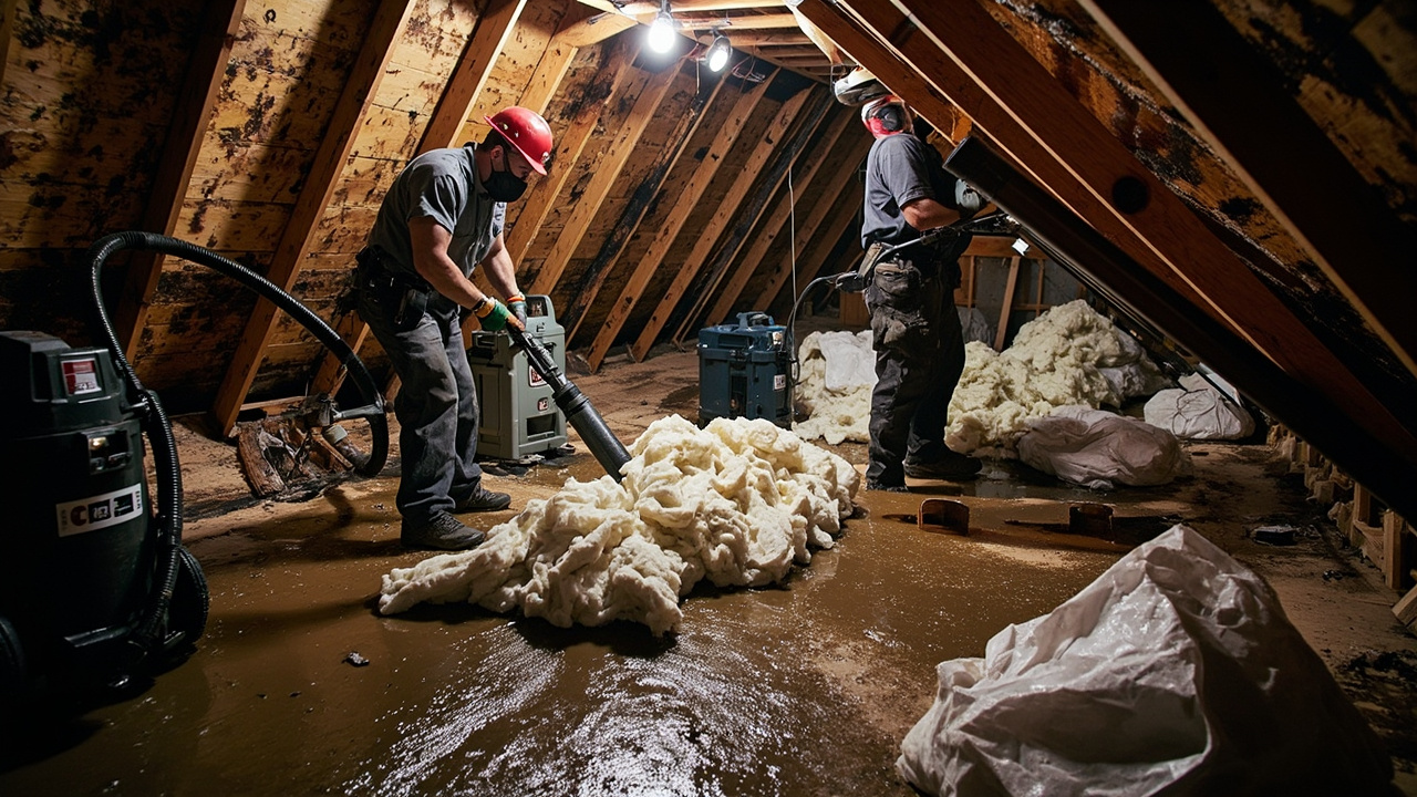Attic Water Damage Cleanup in Miami – Structural Drying Experts Prevent Mold in South Florida's Humid Climate