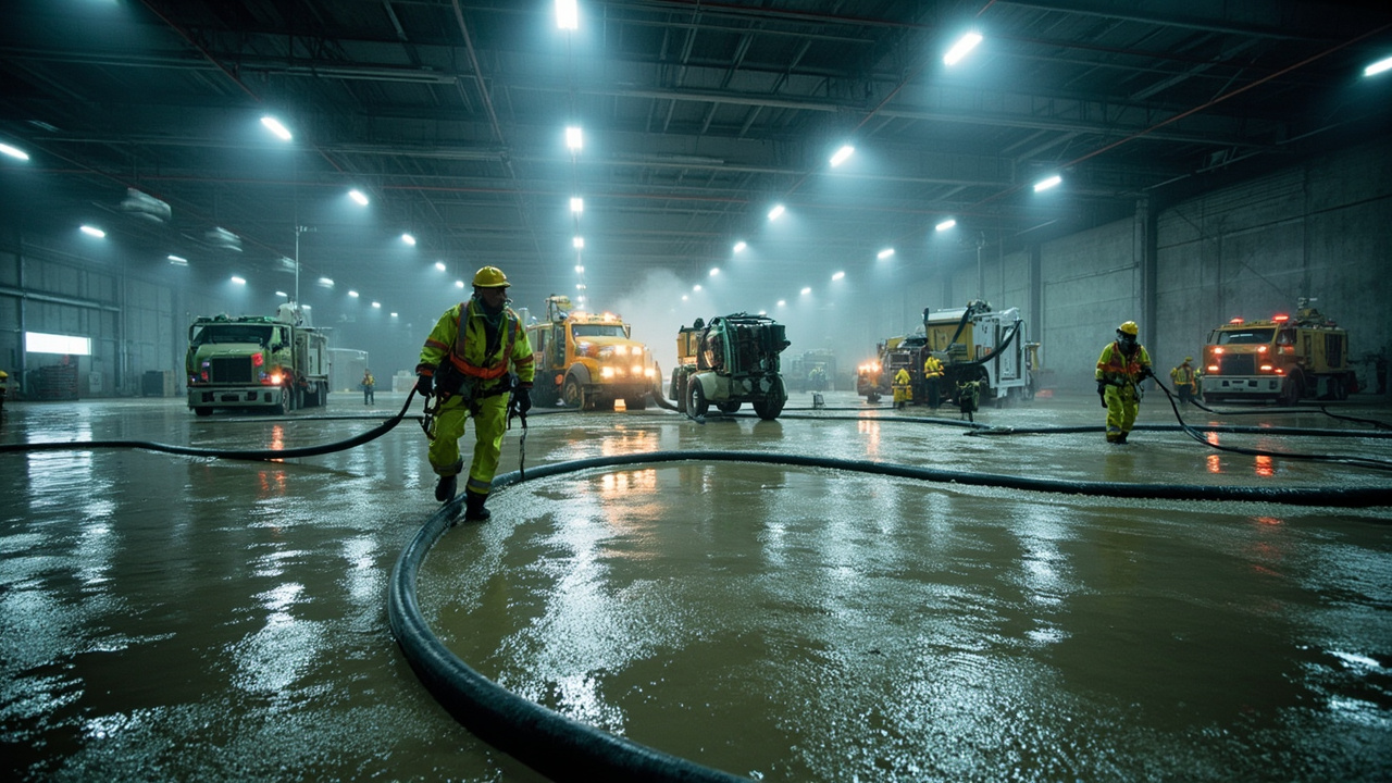 How We Execute Large Scale Water Extraction
