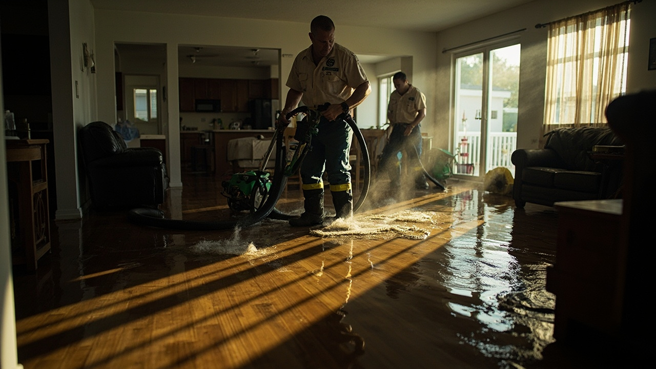 How Urgent Flood Cleanup Services Stop Total Loss