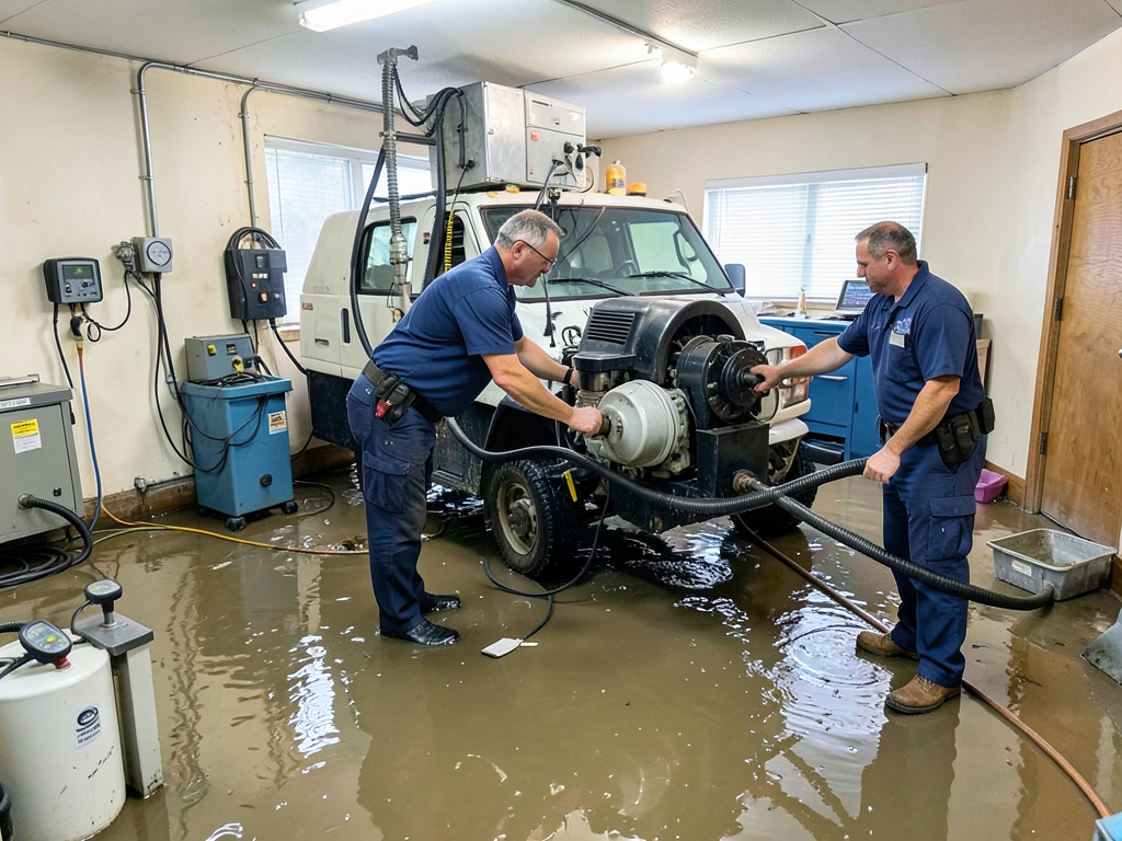 Professional basement and crawl space drying for s