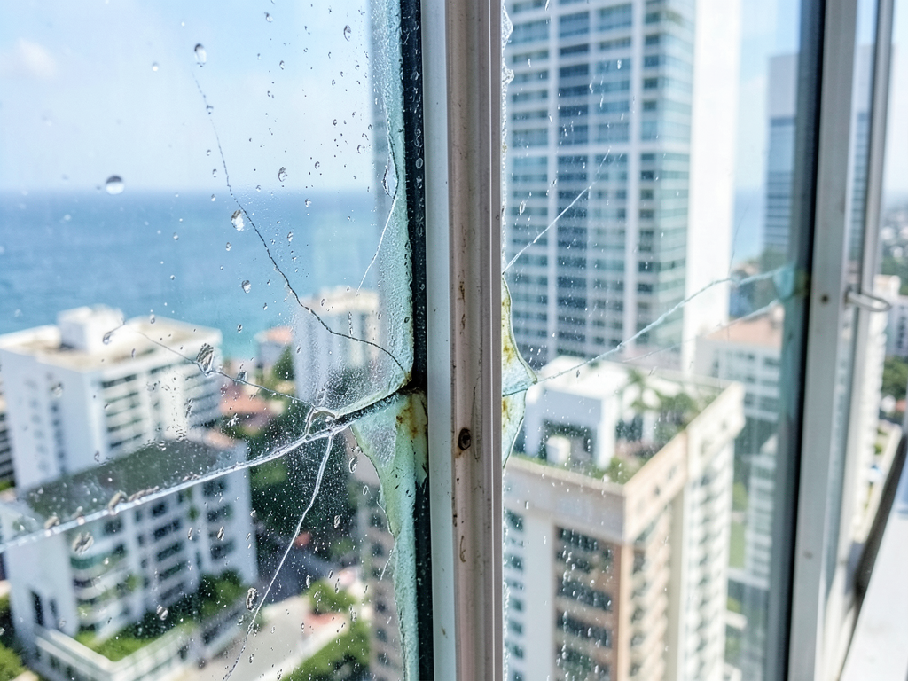 Why leaky window seals are the biggest threat to your Edgewater condo during a thunderstorm