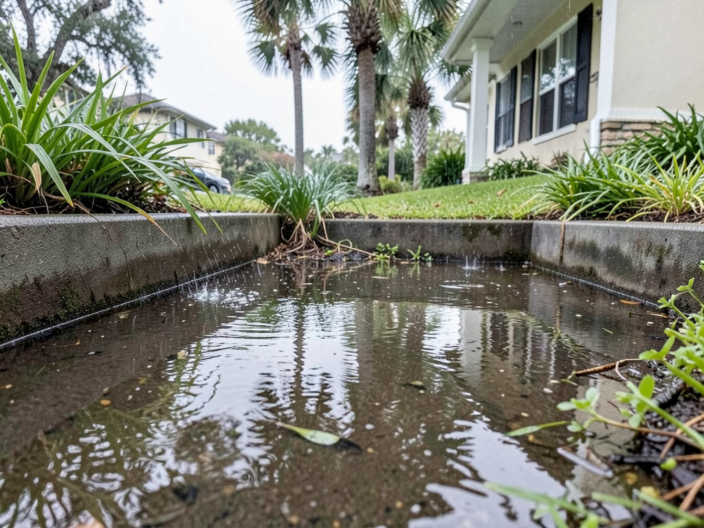 Why Standing Water in Your Palmetto Bay Yard Is a Threat to Your Living Room